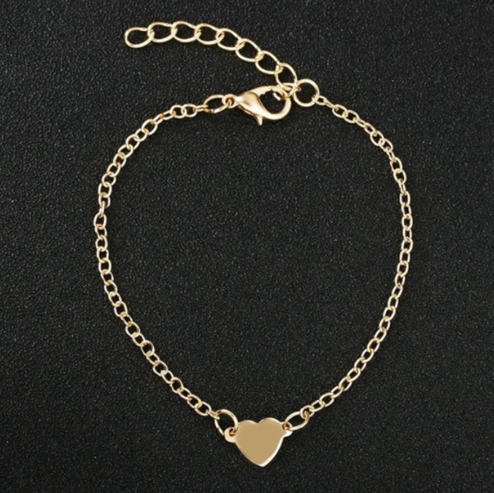 Gold Heart Bracelet